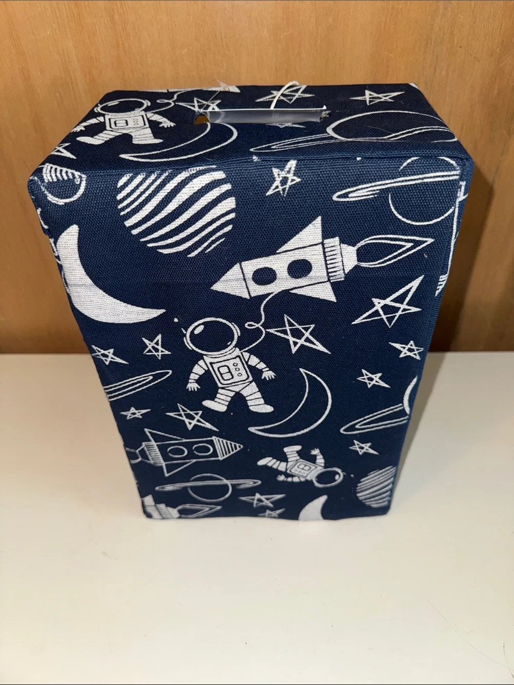 NWTDakota West Kids Collection Astonaut Space Kid’s Storage Bin Bedroom Playroom